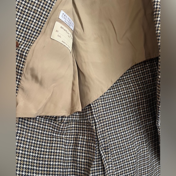 NWT Brunello Cucinelli Italy Women's Classic Blazer Monili Size 36 - Picture 10 of 13